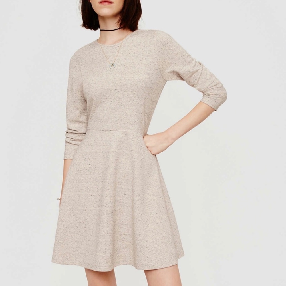 Lou & Grey Interlock Crossback Skater Dress Size Large